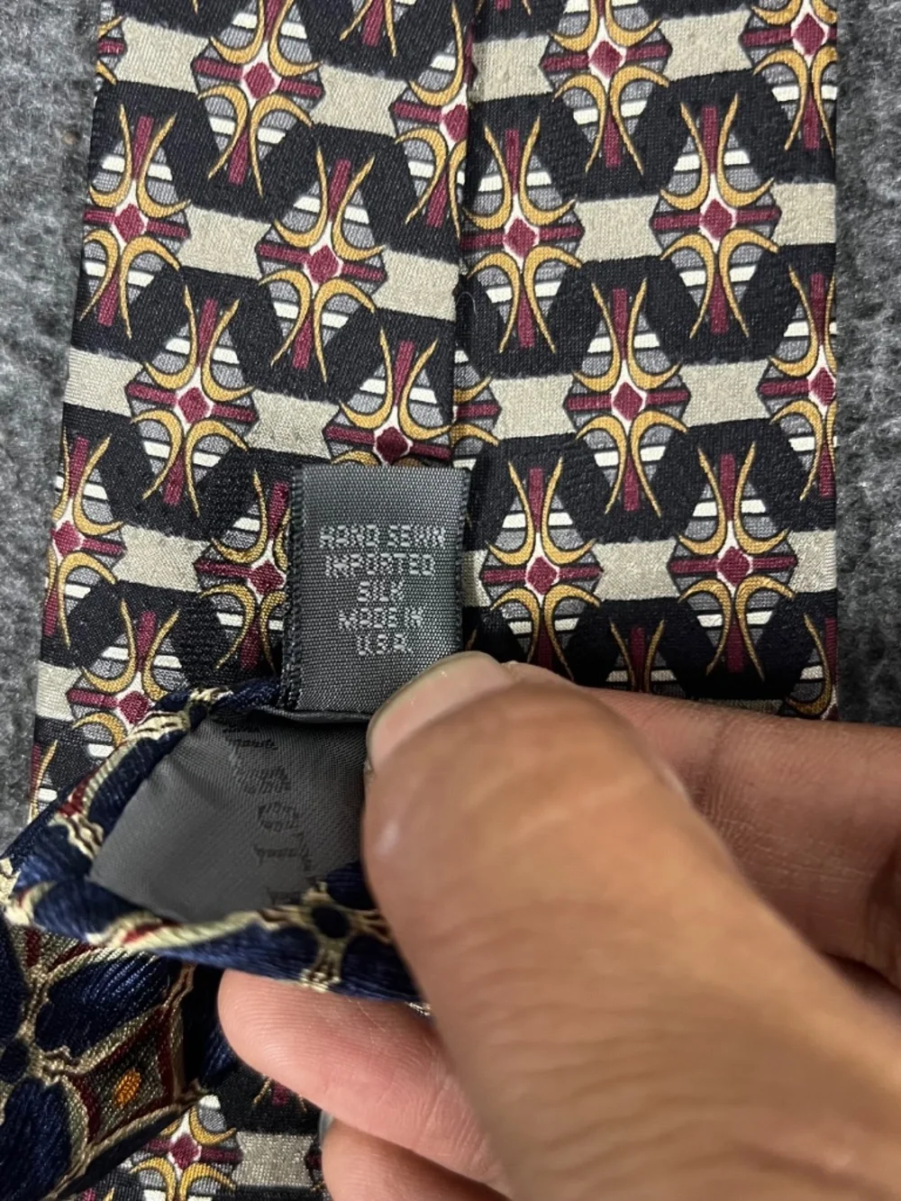 5 Robert Talbott Hand Sewn Neck Ties 100% Silk Lot of 5 London Shop Made in USA